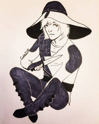 Dragon age Inktober day 6: Rogue 