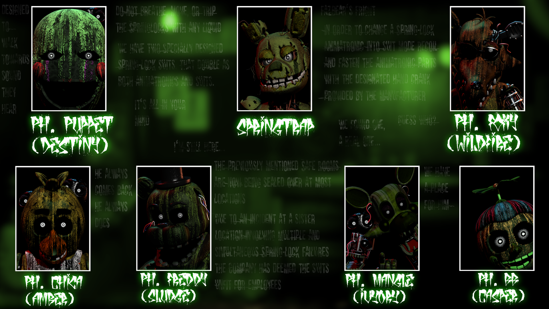 FNaF3 image - Potato999 - Mod DB