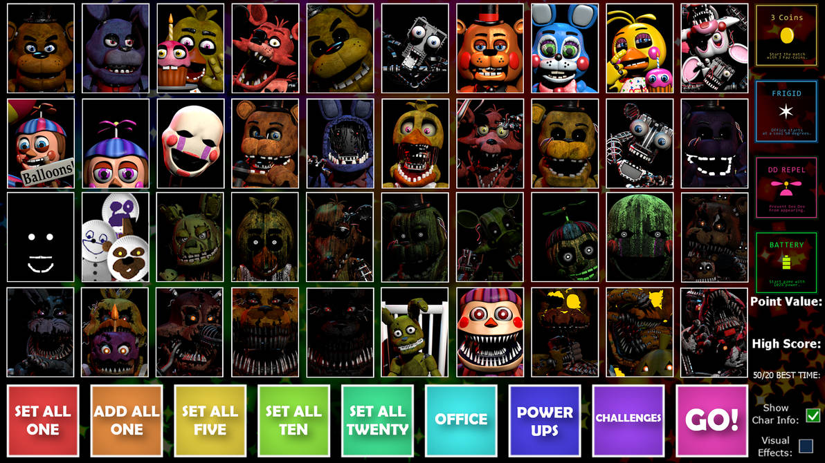 SUCN (Character Roster part 1) by dbsd1993 on DeviantArt