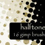 GIMP Halftone Brushes