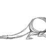 Rat walk cycle - rough sketch