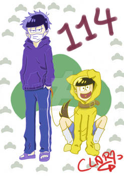 Going out! (Ichimatsu x Jyushimatsu)