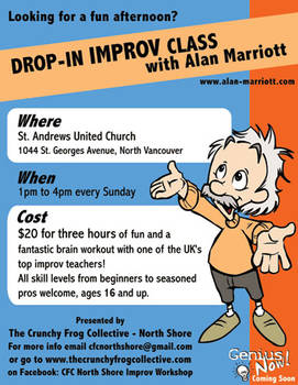 CFC Improv Workshop flyer