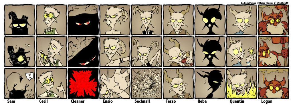 Badluck Demon Cast