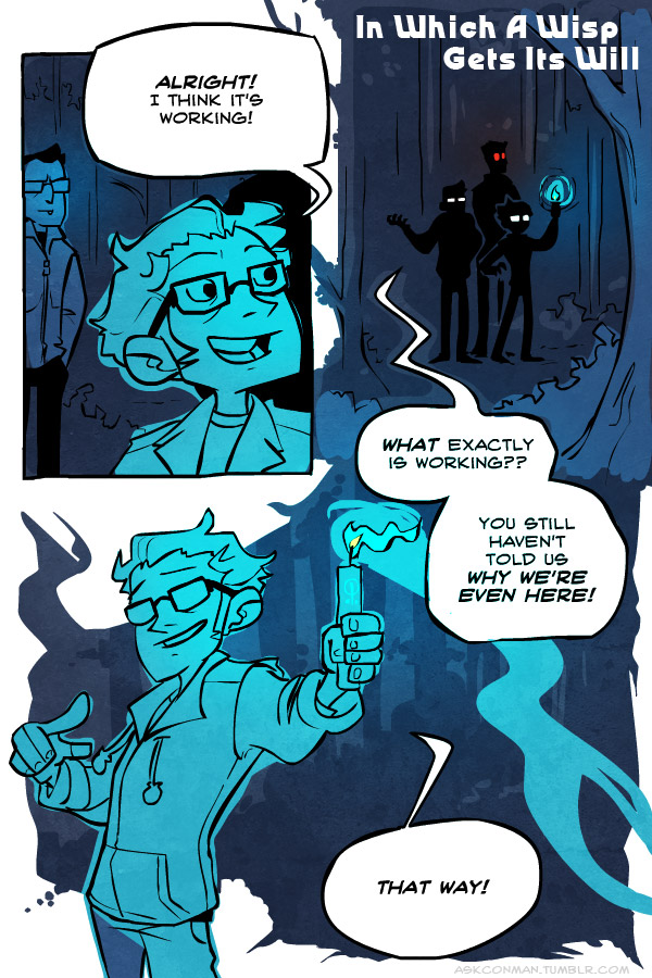 In Which A Wisp Gets Its Will, Page 01