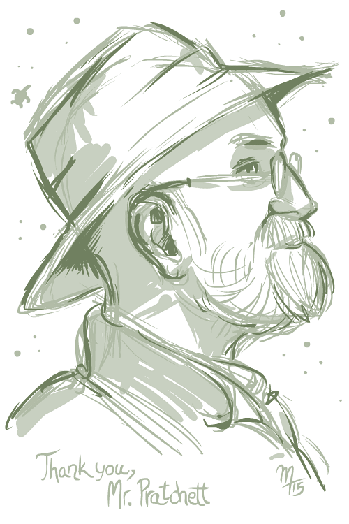 Sir Terry Pratchett by mct421