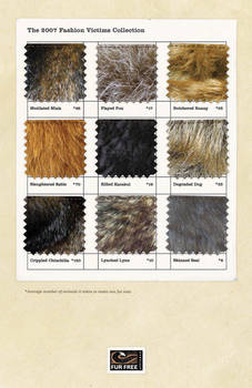 Design Against Fur poster