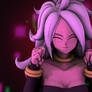 Android Majin 21 is Very cute