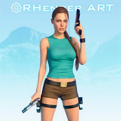 Lara Croft - RECOLOR by AndersonGSM