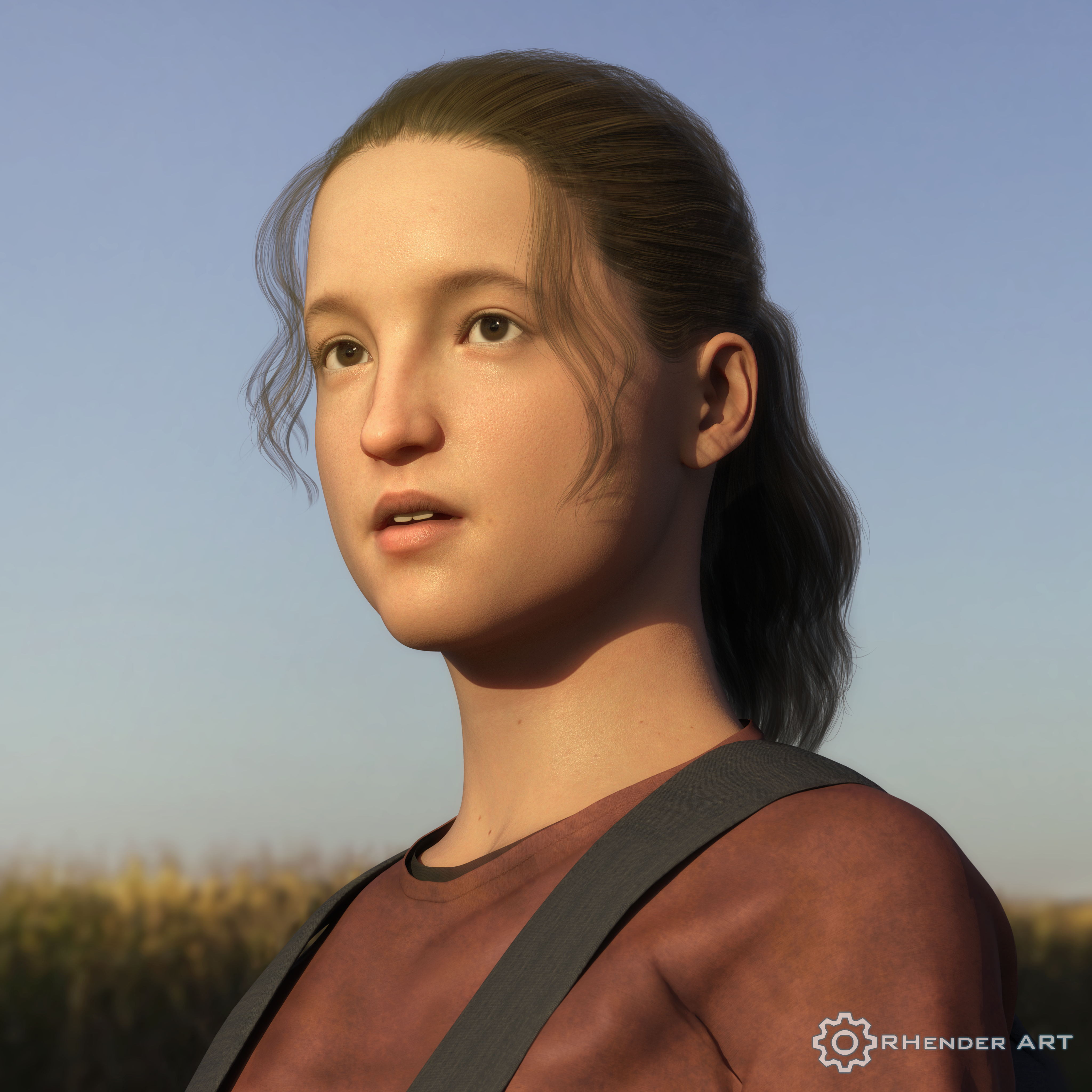 Ellie Williams TLoU2 in Daz G8F by DazWraps on DeviantArt