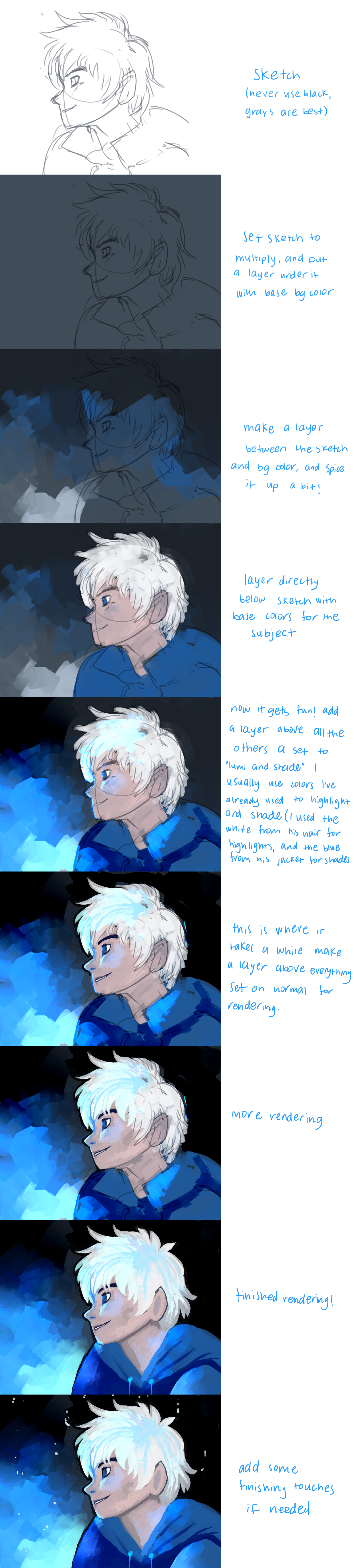 Jack frost tutorial