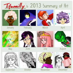 2013 summary of art!