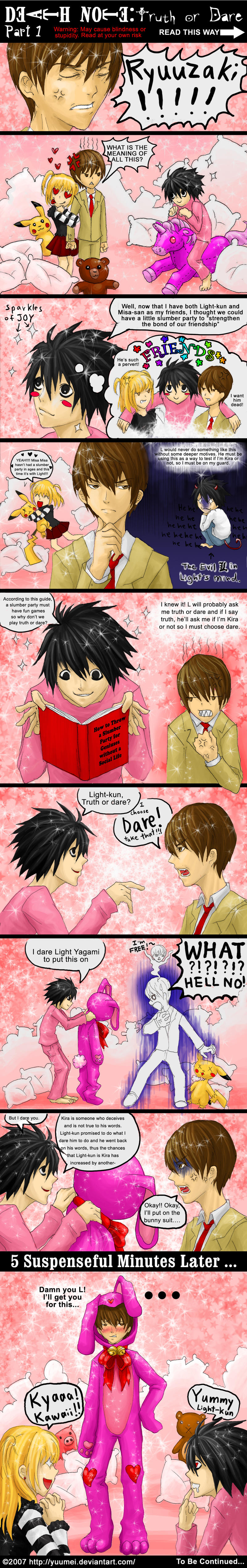 Death Note Truth or Dare Part1