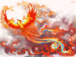 Phoenix tattoo commission by yuumei