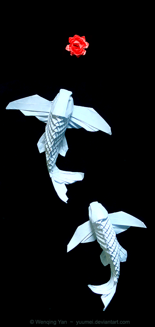 Origami Winged Koi