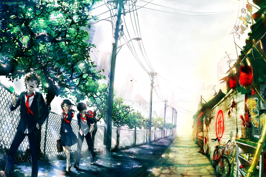 Between Today and Tomorrow by yuumei