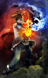 The Legend of Korra by yuumei