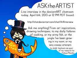 ASK the ARTIST live interview