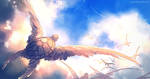 Sky Turtle by yuumei Sky Turtle by yuumei