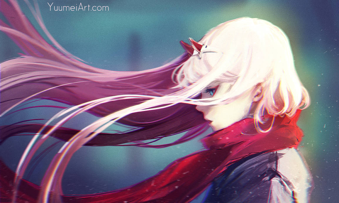 Darling in the Franxx - Zero Two by yuumei