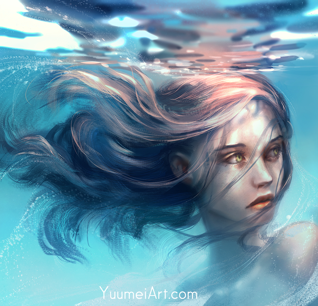 Brush Test 4 by yuumei