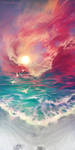 Meet the Sea by yuumei