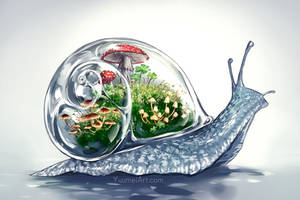 Worlds Within: Snail Terrarium