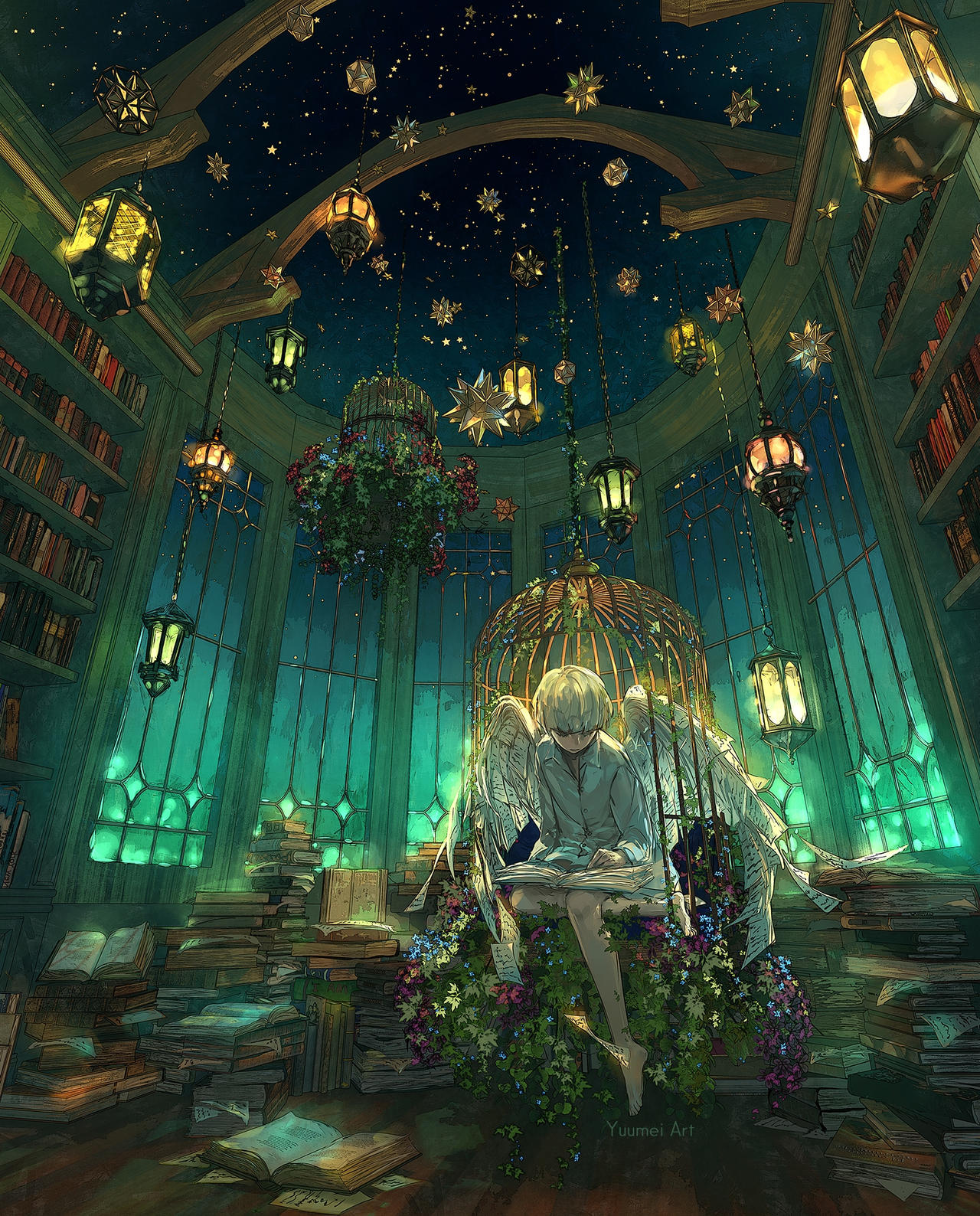 Chosen Cages, Wings of Cages by yuumei on DeviantArt