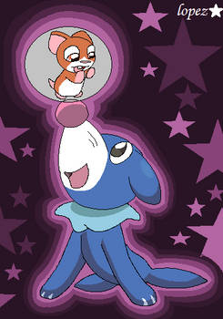 Rhino And Popplio