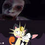 Meowth And Kurochan Scary Sopnie's Curse
