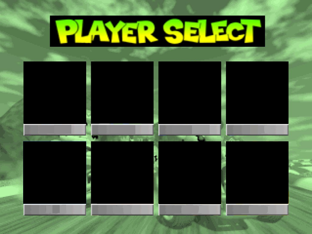 mario kart 64 characters select