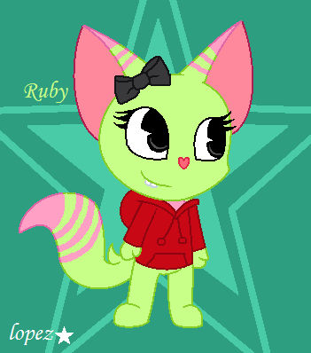 Request: Ruby The Cat/Fox by lopez765 on DeviantArt