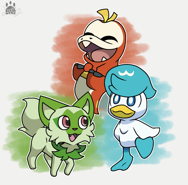 Pokemon Starters 5th GEN by HieloDogWolf -- Fur Affinity [dot] net