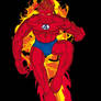 Human torch Vector