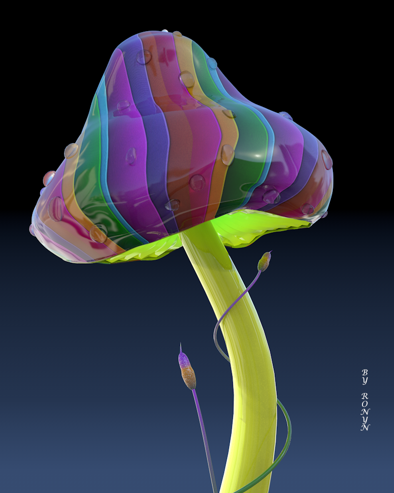 Glass Mushroom