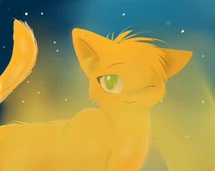 SSS Warrior Cats firepaw 3D