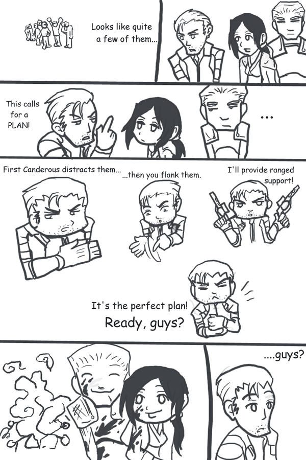 KotOR comic Carth's plan by higheternity on DeviantArt