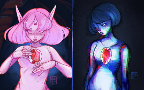 Human heart and Ai mind