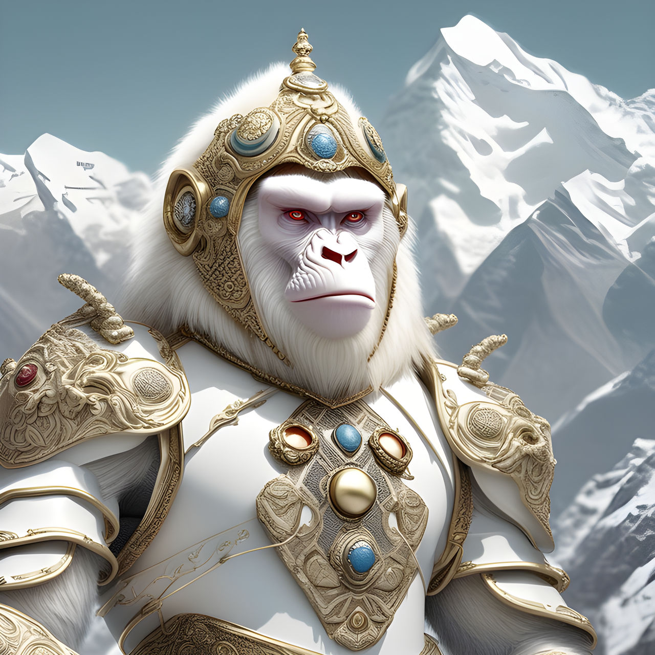 Snow Yeti King by Johnnyred777 on DeviantArt