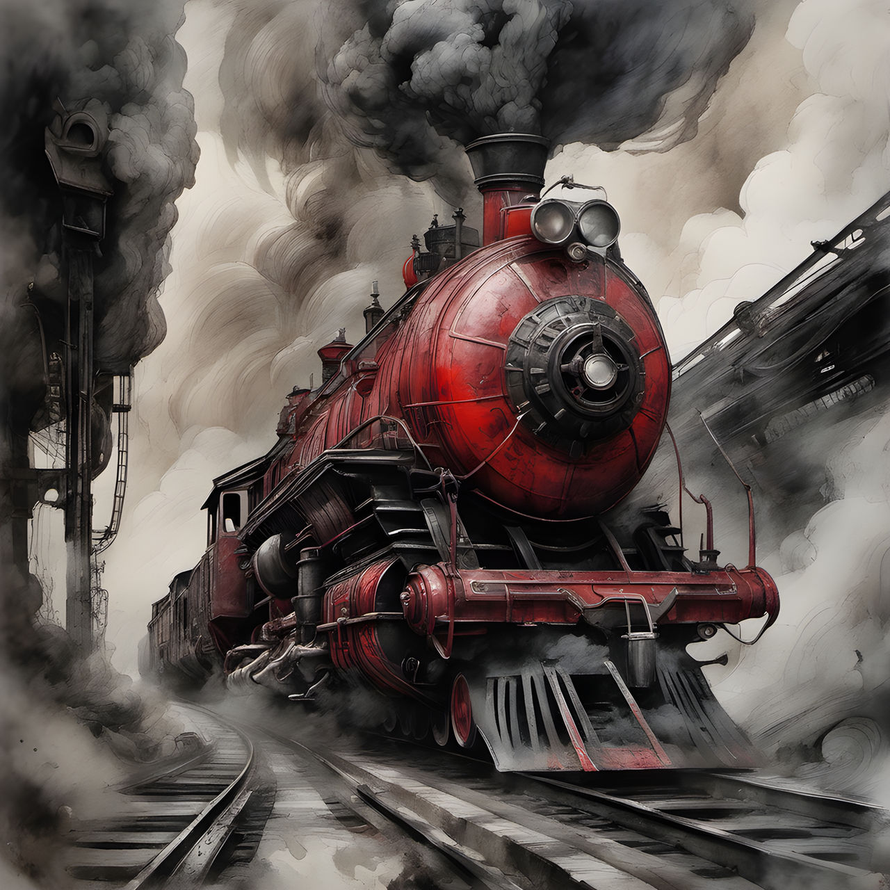 Hell Train Draw Hell Train by Johnnyred777 on DeviantArt
