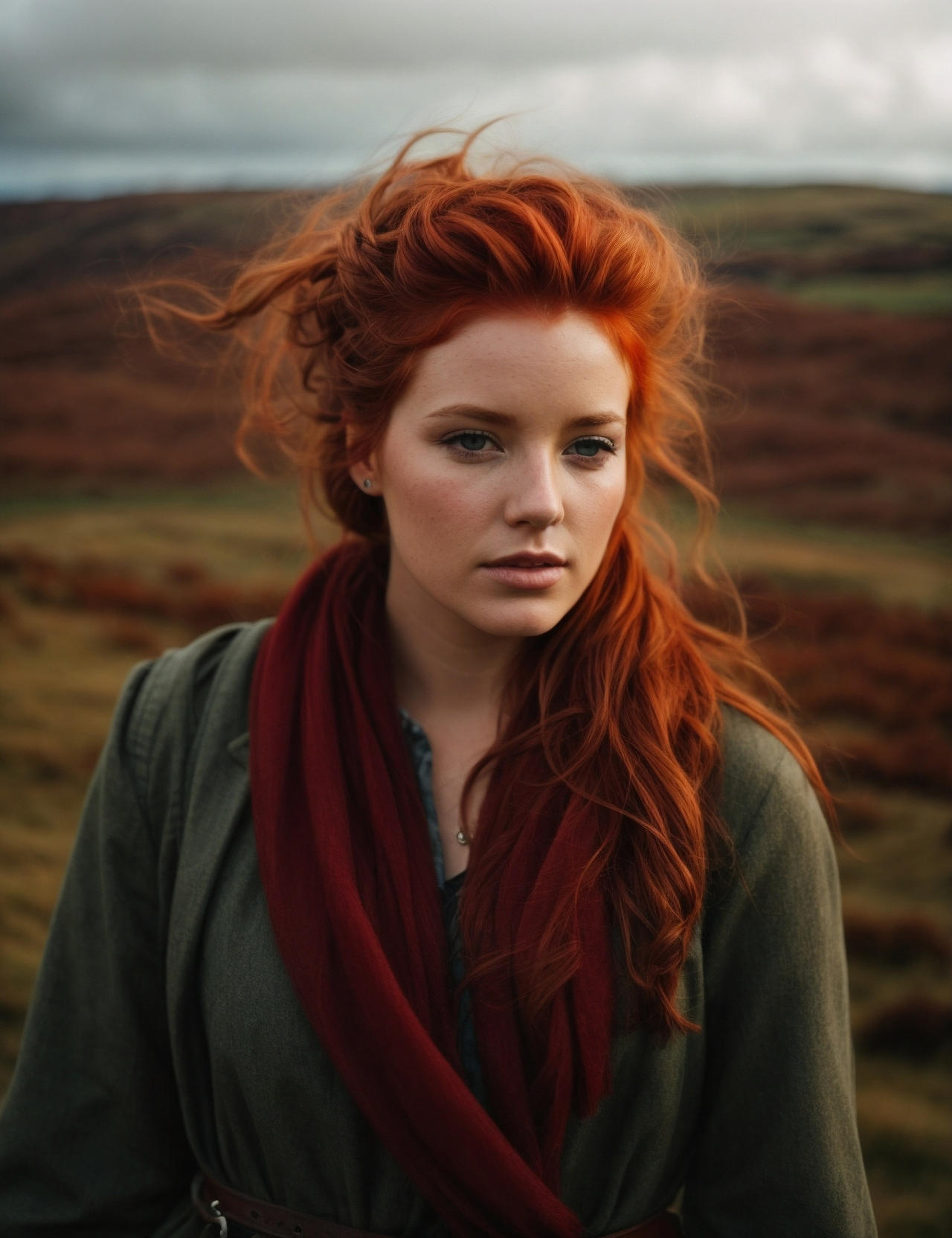 Scottish Lass on the Moors by Johnnyred777 on DeviantArt