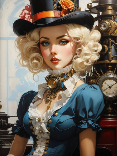 Steampunk Pin-Up