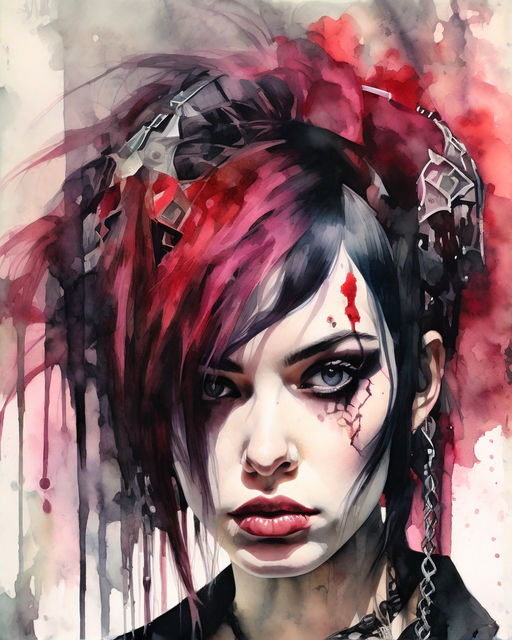 Pink Punk by Johnnyred777 on DeviantArt