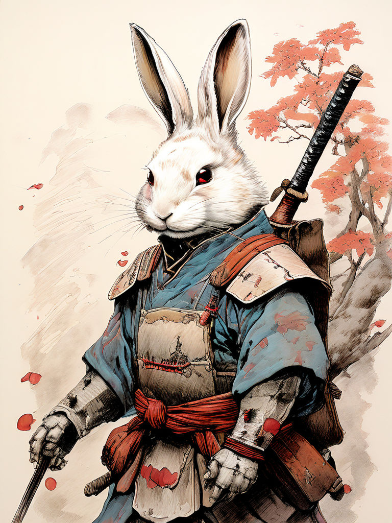 White Rabbit Ronin by Johnnyred777 on DeviantArt