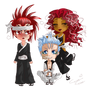 Commission - Renji, Grimmjow and OC