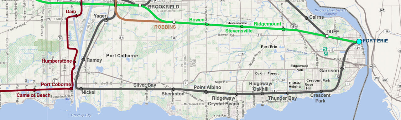 Py Line Lrt Map Proposed Niagara LRT (Southeast) by Pyeknu on DeviantArt