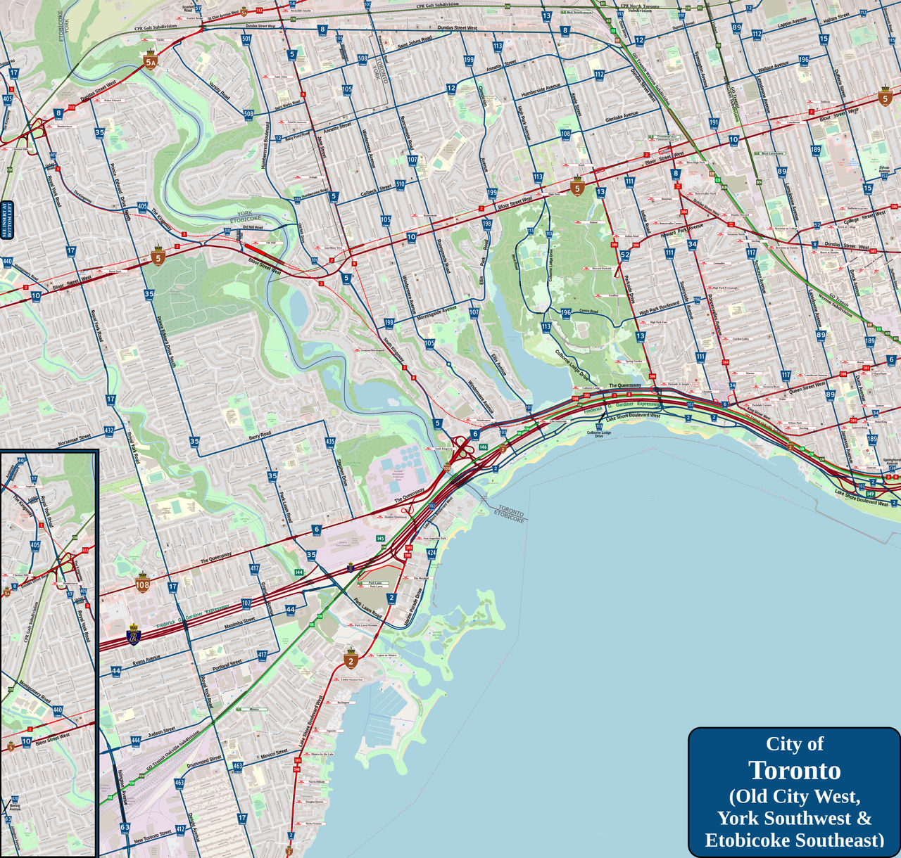 Toronto (Old Toronto West) (Fantasy Map) by Pyeknu on DeviantArt