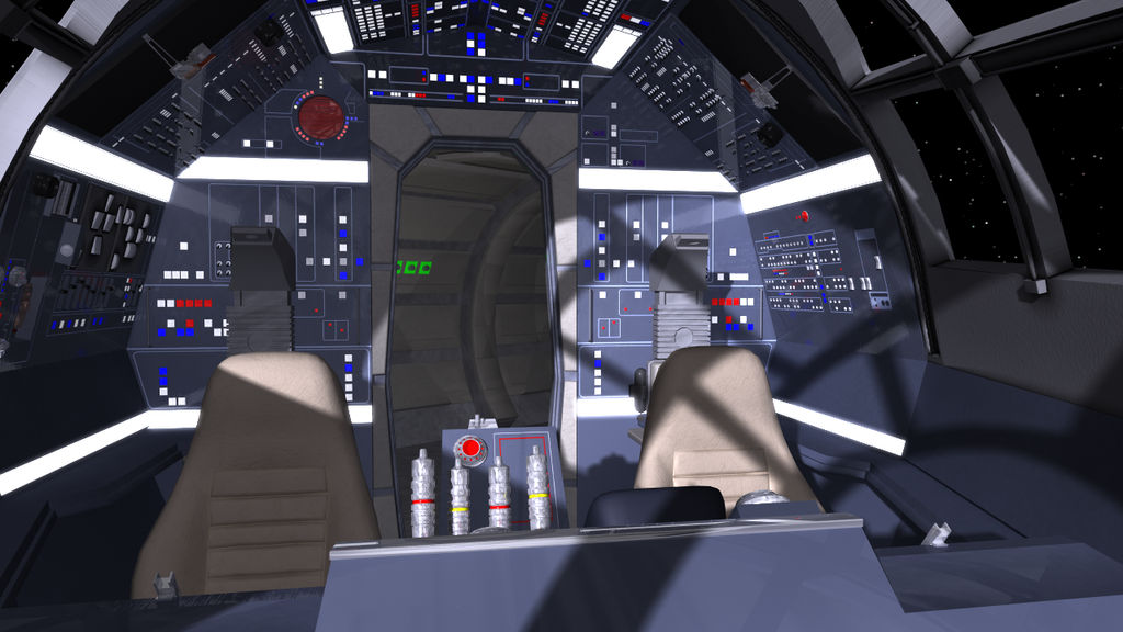 Millenium Falcon Cockpit By Ashe42 On Deviantart