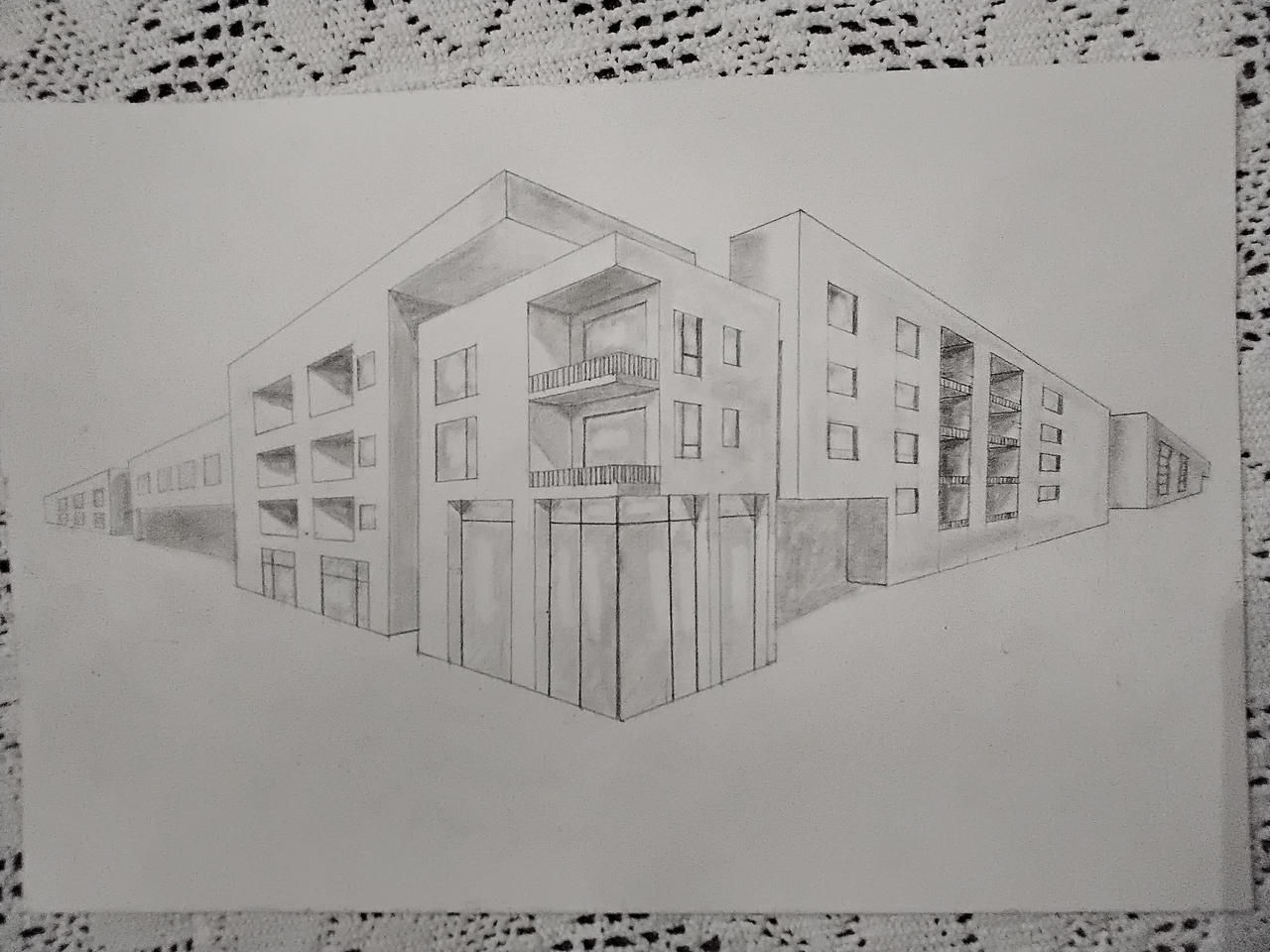 Perspective Corner View Two Point Perspective Street Corner Two Point Perspective | PDF
