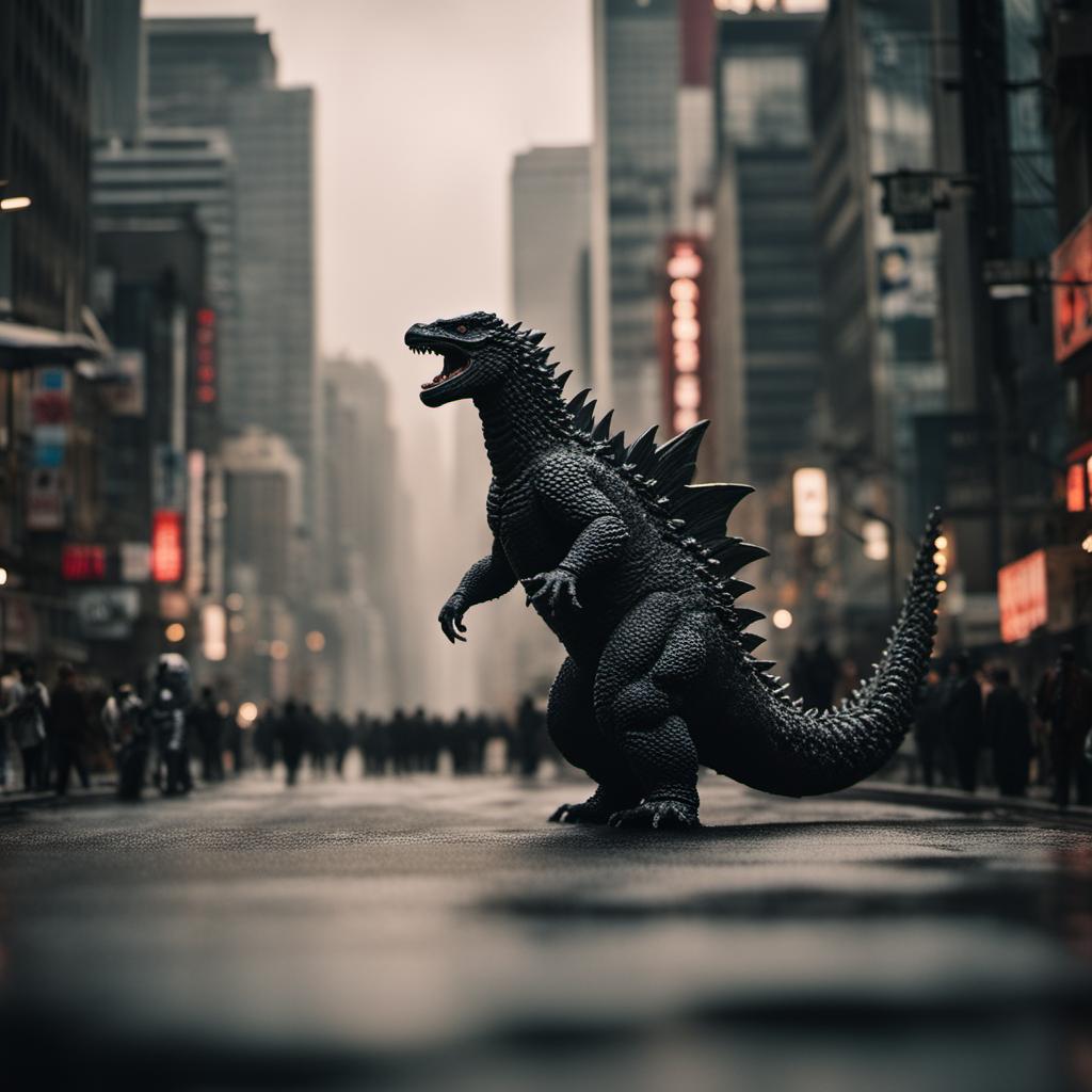 Godzilla Rampage Tokyo Godzilla destroys Tokyo by AledChurs on DeviantArt